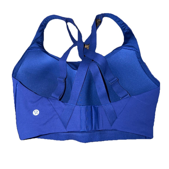 LULULEMON ENERGY HIGH SUPPORT BRA DEEP SEA BLUE COLOR SZ 38C